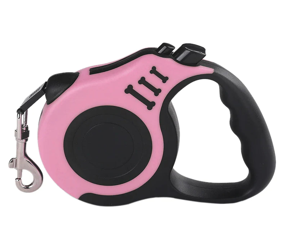 16.5ft Automatic Retractable Dog Leash No Lead USA