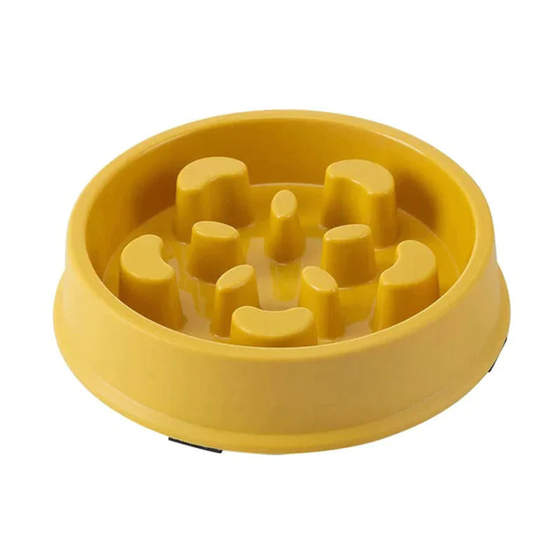 Non-Slip Pet Slow Food Feeder Choking Proof Bowl for Small Dogs