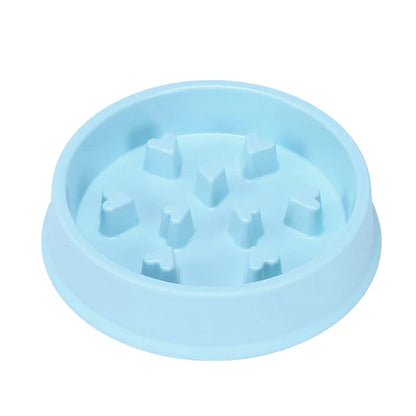 Non-Slip Pet Slow Food Feeder Choking Proof Bowl for Small Dogs