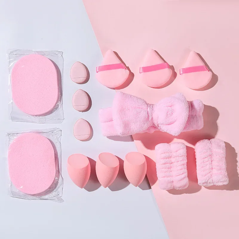 12 / 14 Pc Makeup Sponge and Accessories