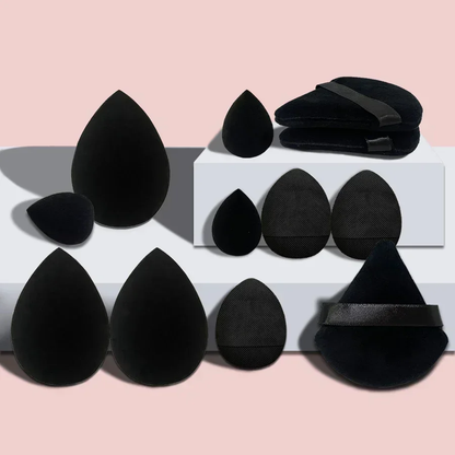 12 / 14 Pc Makeup Sponge and Accessories