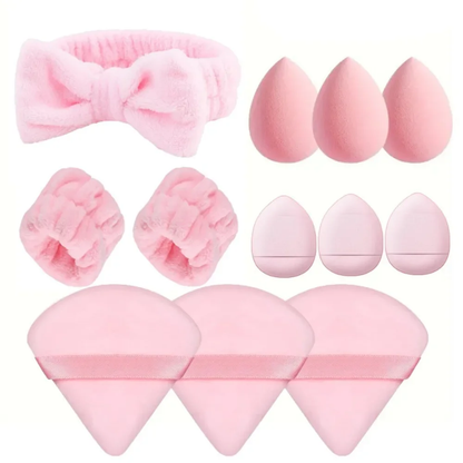 12 / 14 Pc Makeup Sponge and Accessories