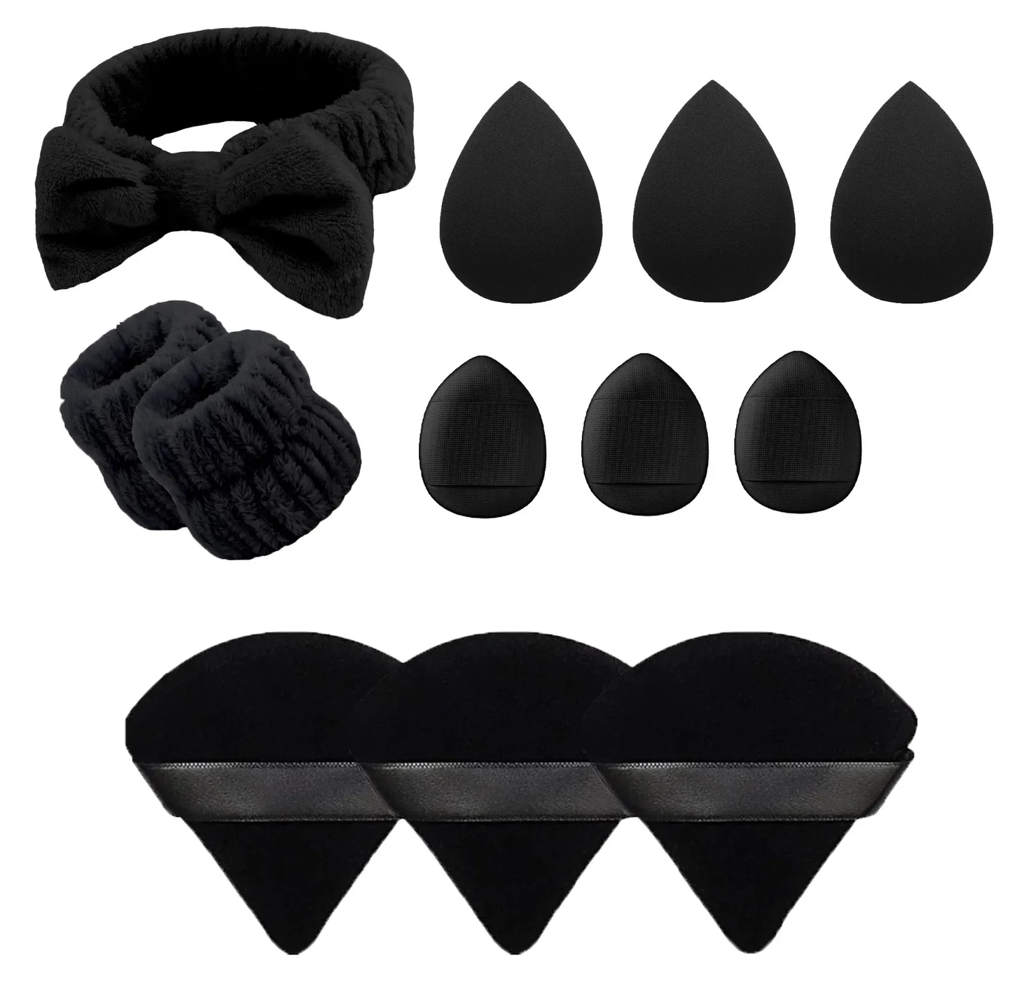 12 / 14 Pc Makeup Sponge and Accessories