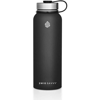 Premium Insulated Stainless Steel Sports Water Bottle - 32Oz