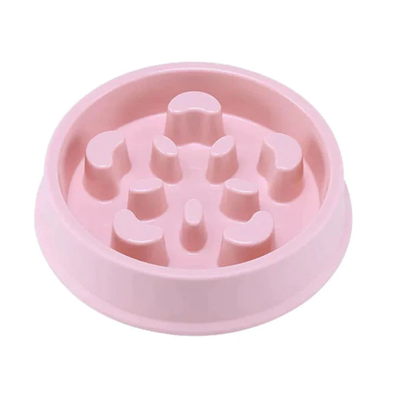 Non-Slip Pet Slow Food Feeder Choking Proof Bowl for Small Dogs