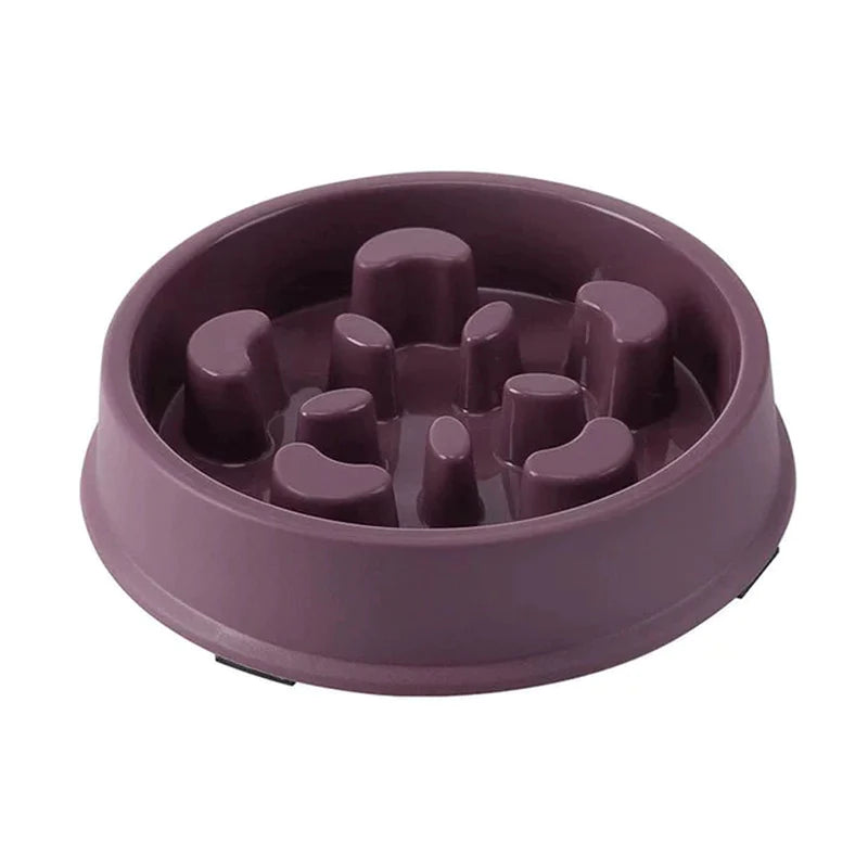 Non-Slip Pet Slow Food Feeder Choking Proof Bowl for Small Dogs