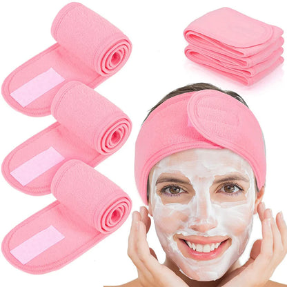 Adjustable SPA Facial Headband for Women