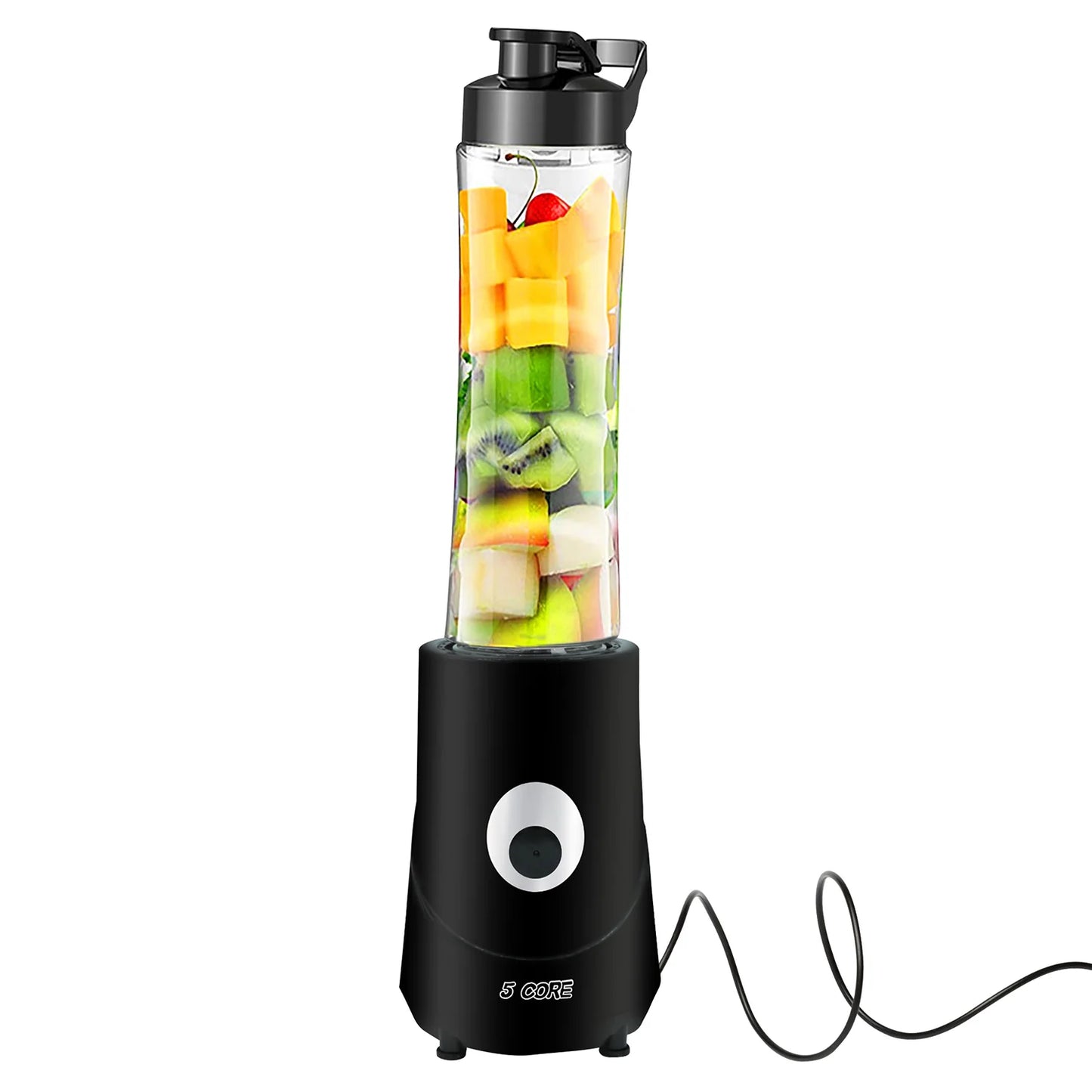 5 Core Portable Blender for Kitchen 20 Oz Capacity 160W Personal Blenders, Small Smoothie Maker