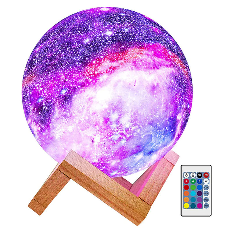 Moon Lamp  16 Colors 3D LED,  Change Touch and Remote Control 