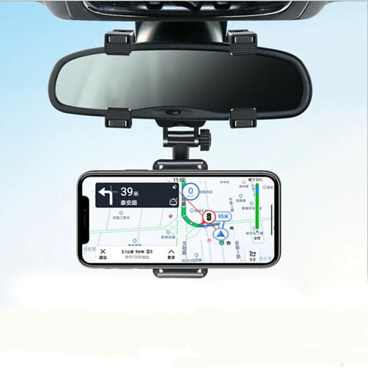 Universal 360 Degree Rotation Car Rearview Mirror Mount Holder