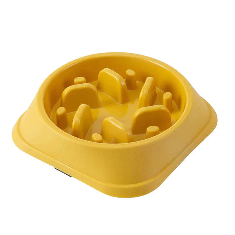 Non-Slip Pet Slow Food Feeder Choking Proof Bowl for Small Dogs