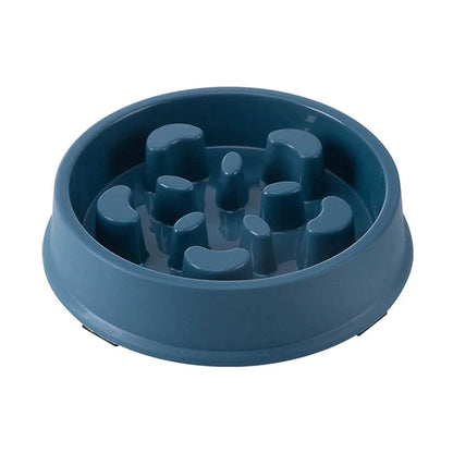 Non-Slip Pet Slow Food Feeder Choking Proof Bowl for Small Dogs