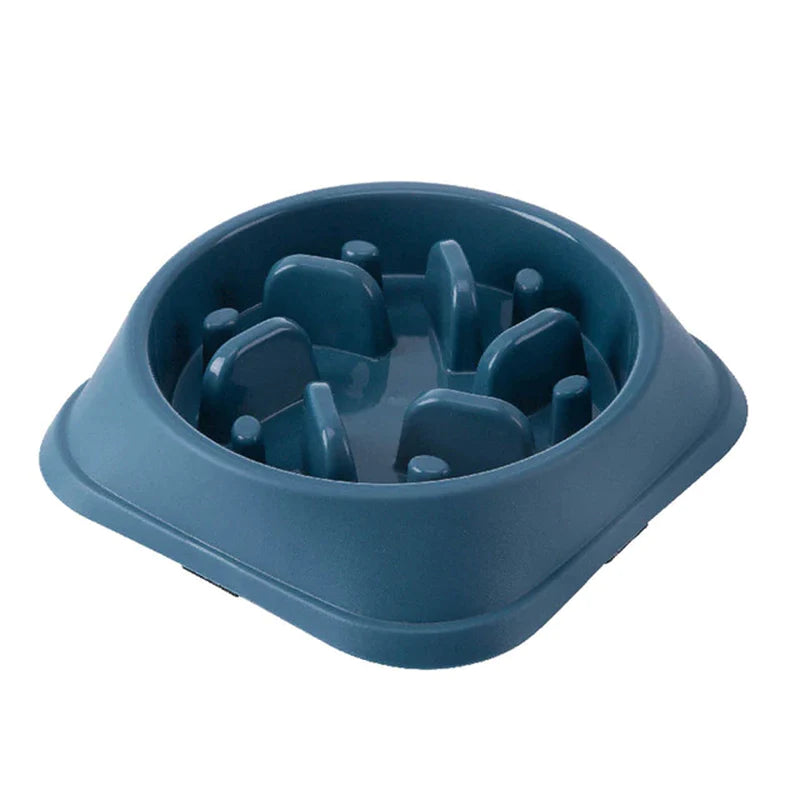 Non-Slip Pet Slow Food Feeder Choking Proof Bowl for Small Dogs